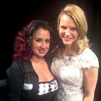 With Michele Romanow